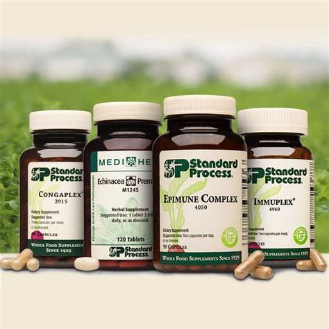 standard process supplements phone number